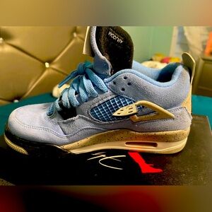 Retro 4 baby university blue size 5:5